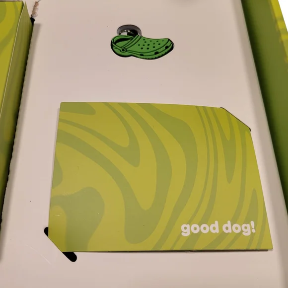 NWT | Crocs X Bark | Crocs For Dogs | Size M | Marbled Pink And White - Picture 5 of 12